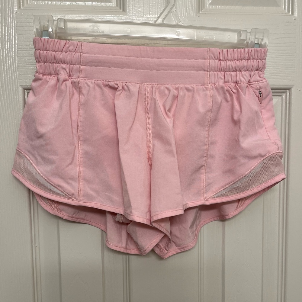 Lululemon Hotty Hot Shorts: Low-Rise 2.5” inseam. Size 4